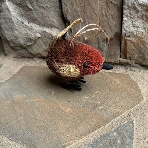 New🌟Anthropologie Terrain Buri Bottle Brush Animals- Bird